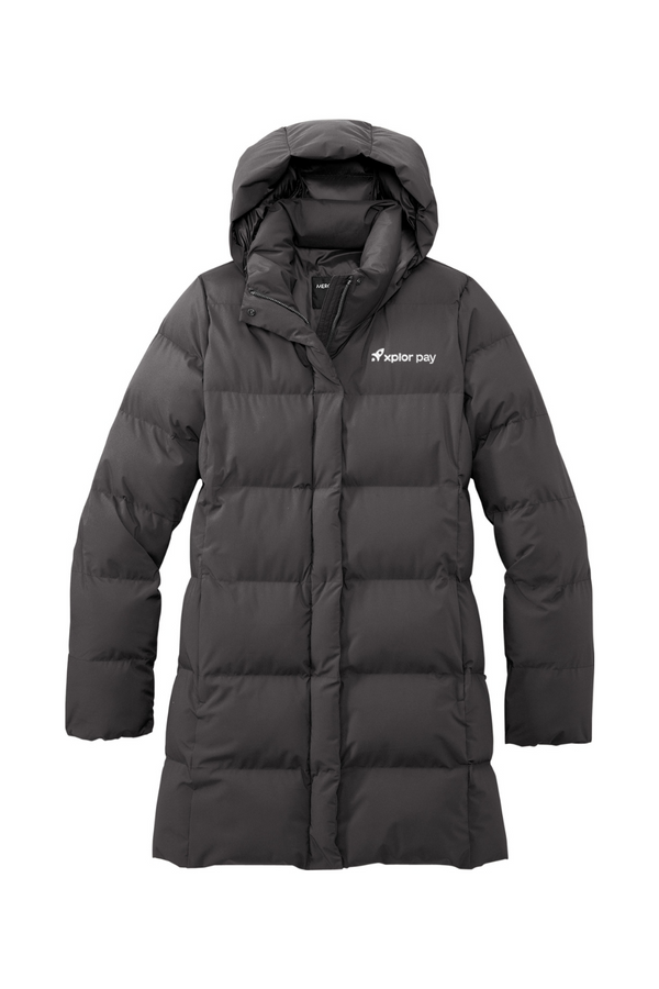 Xplor Pay: LADIES Puffy Parka (Embroidered)