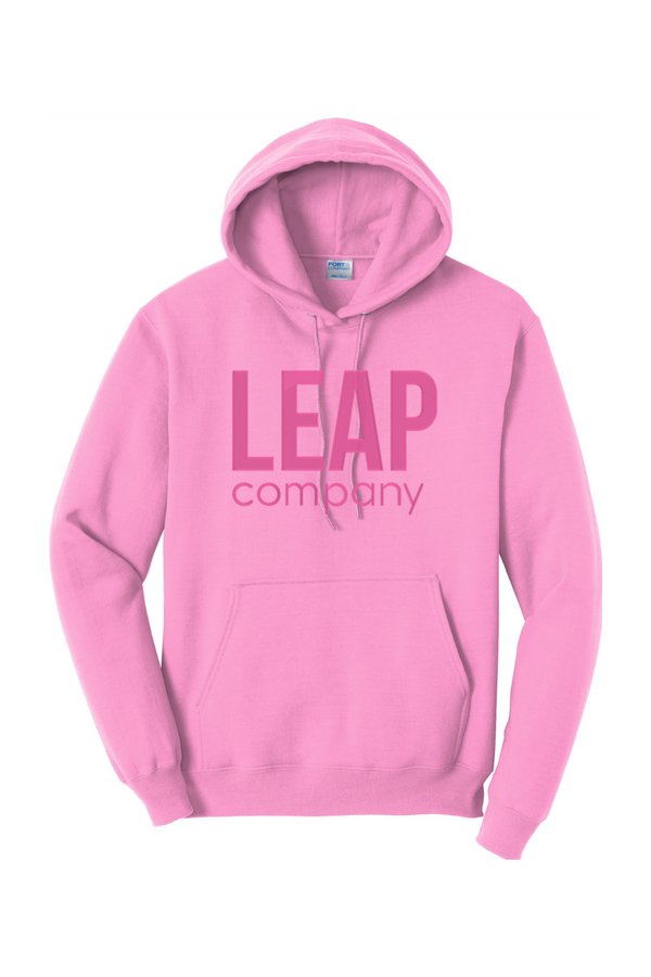 Leap: ADULT Fleece Pullover Hooded Sweatshirt