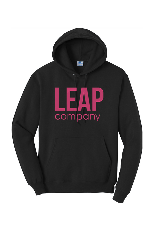 Leap: ADULT Fleece Pullover Hooded Sweatshirt