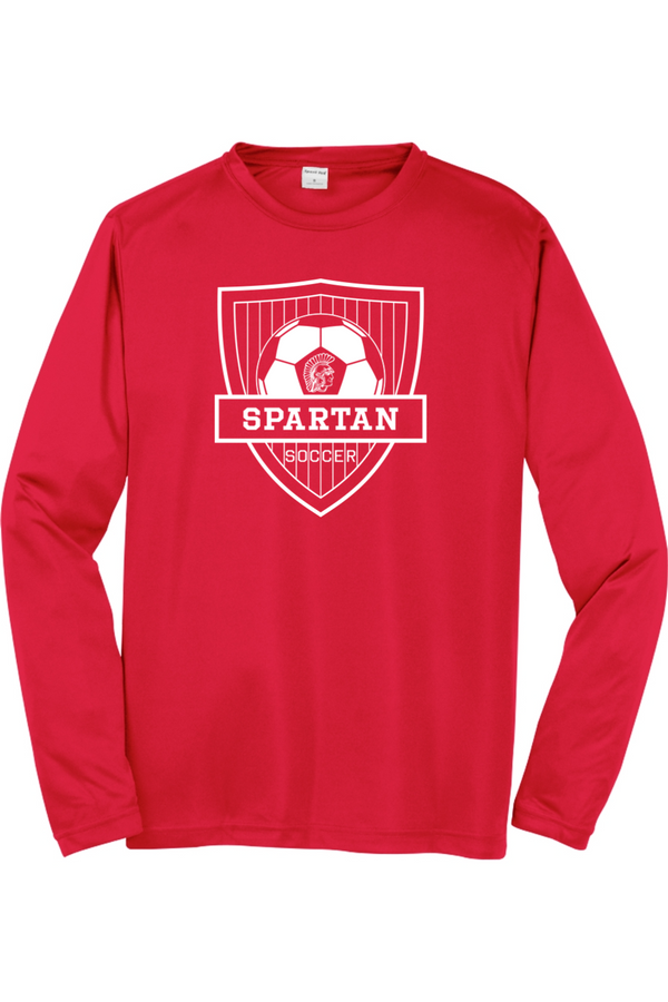 Spartan Soccer: Long Sleeve Performance T-shirt