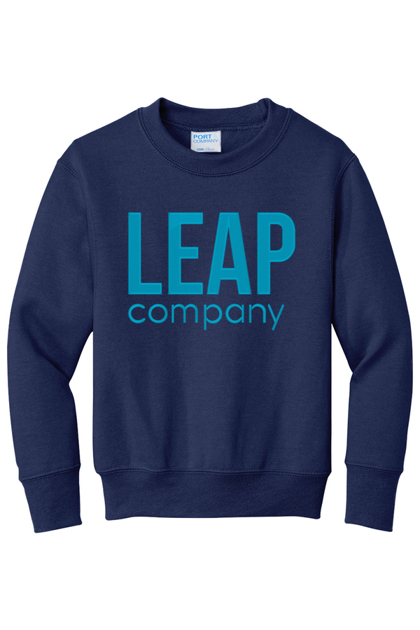 Leap: YOUTH Fleece Crewneck Sweatshirt