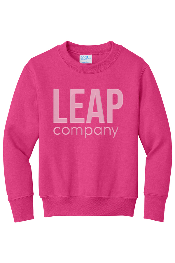 Leap: YOUTH Fleece Crewneck Sweatshirt