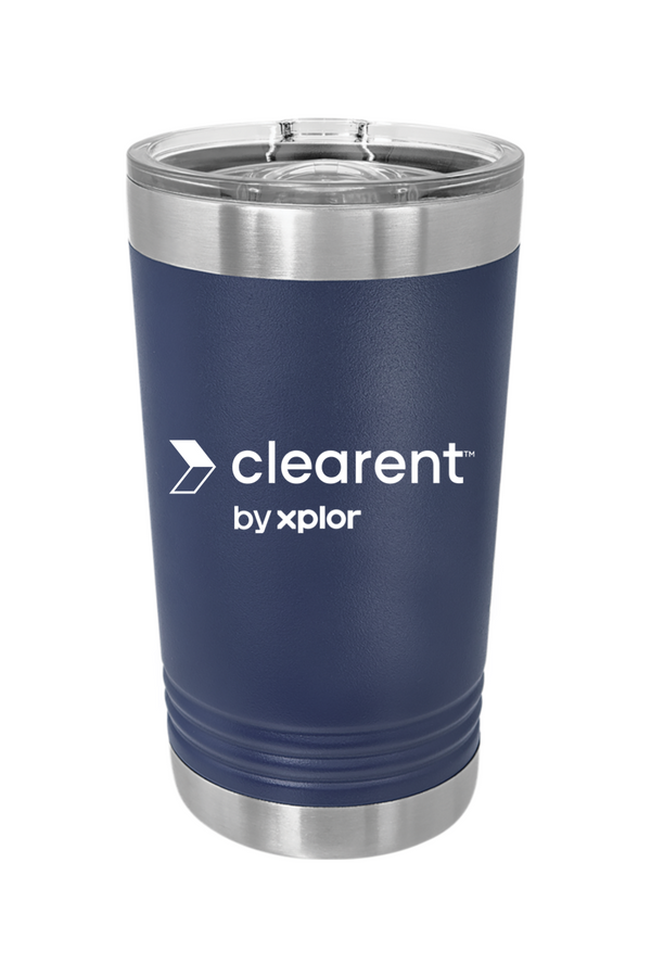 Clearent: 16oz Insulated Pint with Slider Lid