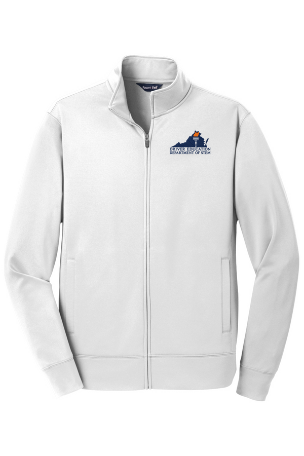 VDOE Driver Ed: ADULT Sport-Wick Fleece Full-Zip Jacket