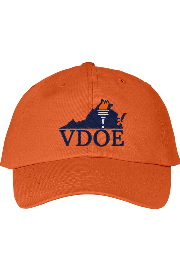 VDOE: ADULT Bio-Washed Classic Cap