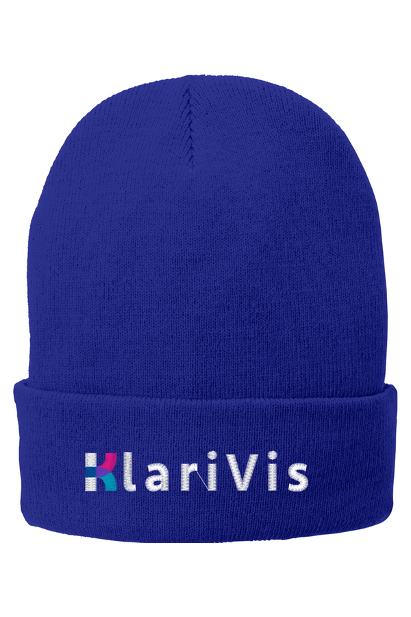 KlariVis: Fleece-Lined Knit Cap