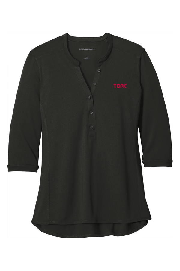 Torc: LADIES Pique Performance Henley