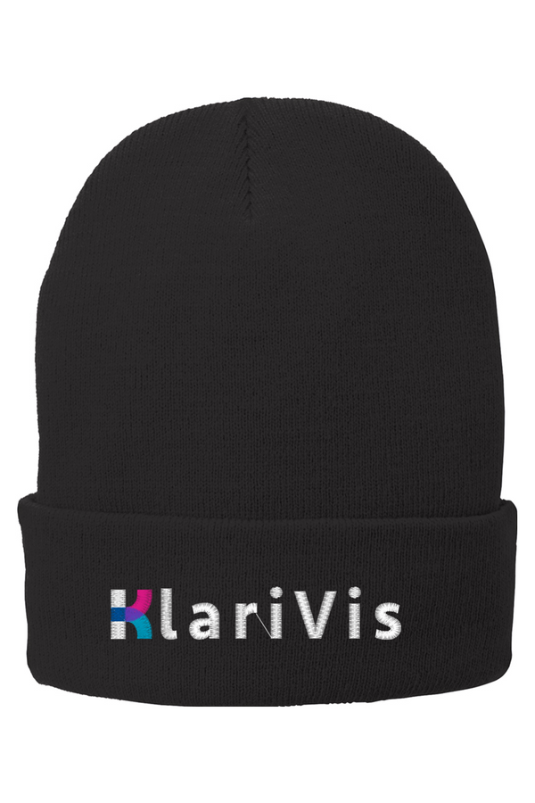 KlariVis: Fleece-Lined Knit Cap