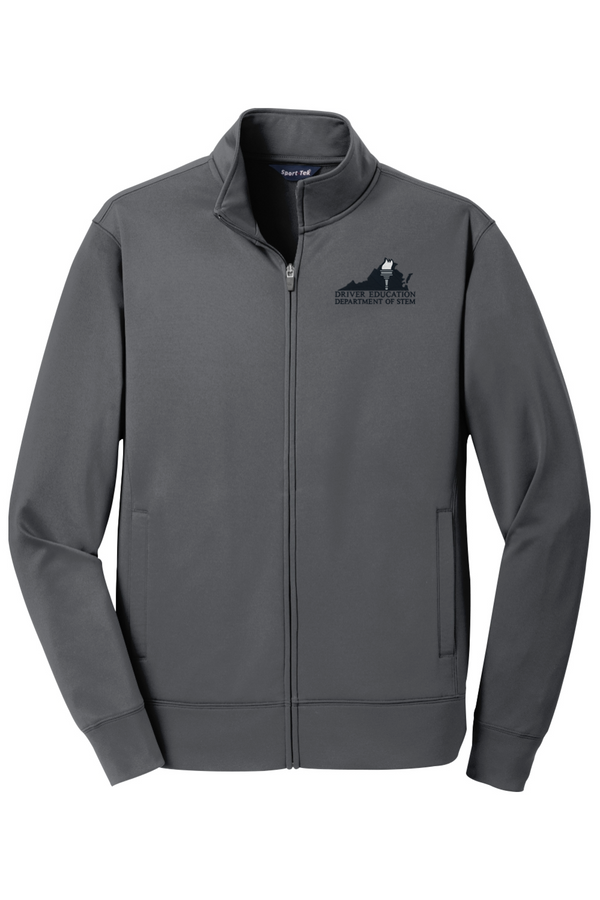 VDOE Driver Ed: ADULT Sport-Wick Fleece Full-Zip Jacket