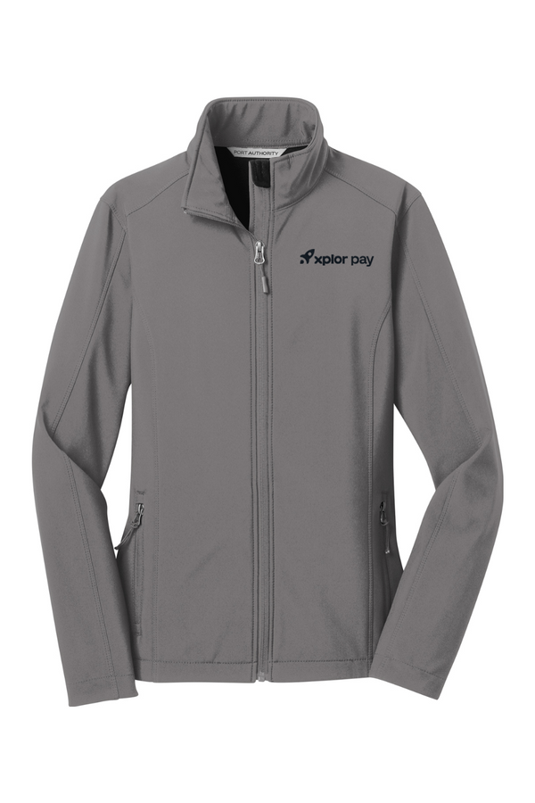 Xplor Pay: LADIES Classic Soft Shell Jacket (Embroidered)