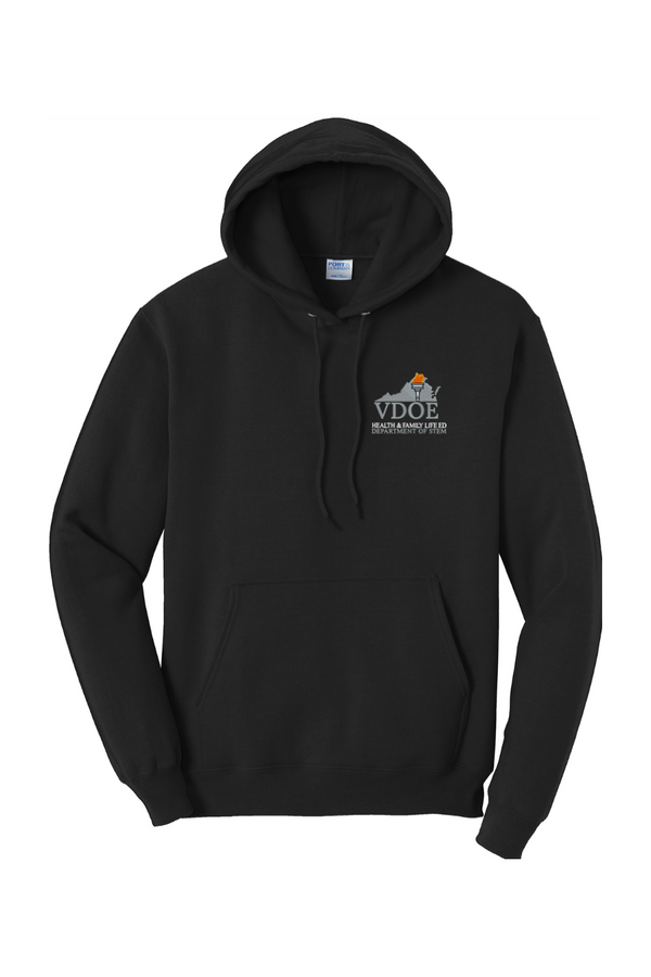 VDOE Health Ed: ADULT Hooded SweatshirtBB