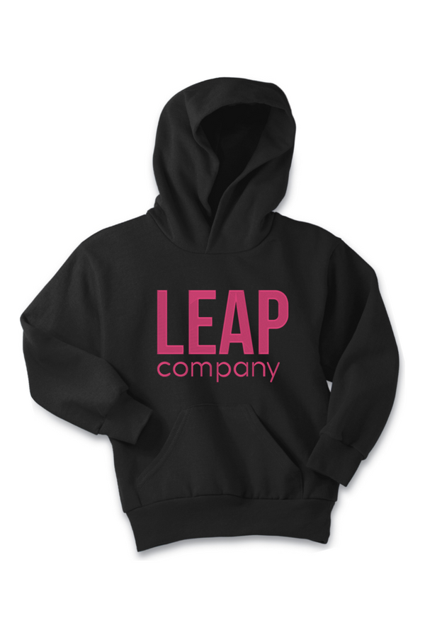 Leap: YOUTH Fleece Pullover Hooded Sweatshirt