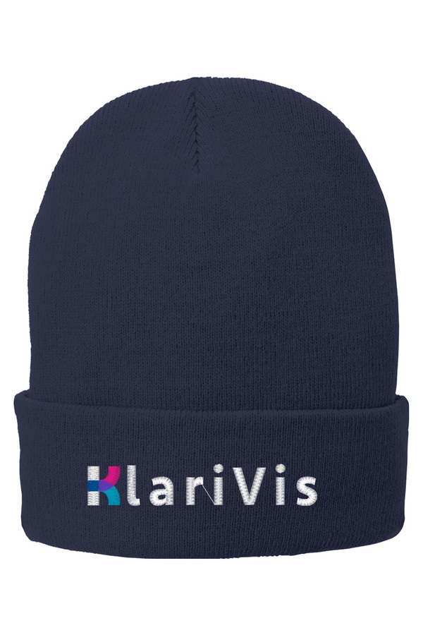 KlariVis: Fleece-Lined Knit Cap