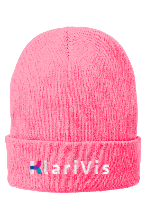 KlariVis: Fleece-Lined Knit Cap