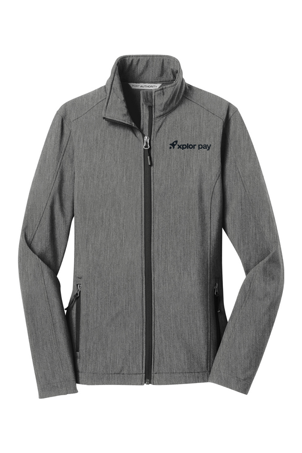 Xplor Pay: LADIES Classic Soft Shell Jacket (Embroidered)