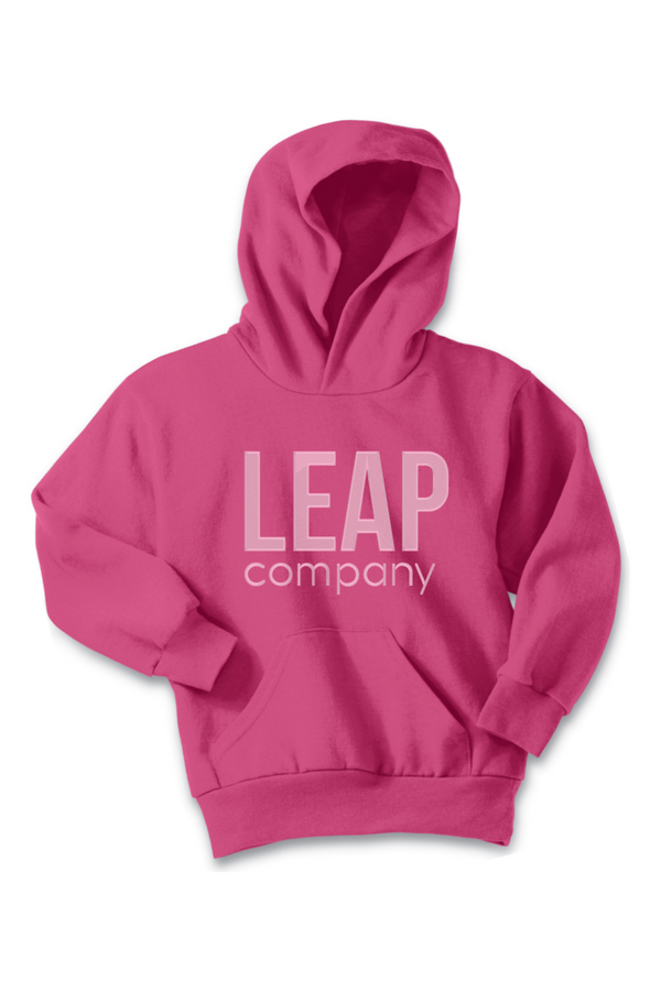 Leap: YOUTH Fleece Pullover Hooded Sweatshirt