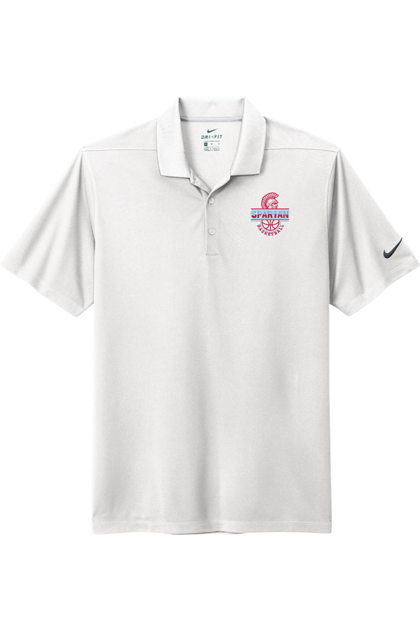 Spartan Basketball: ADULT Nike Dri-FIT Micro Pique 2.0 Polo