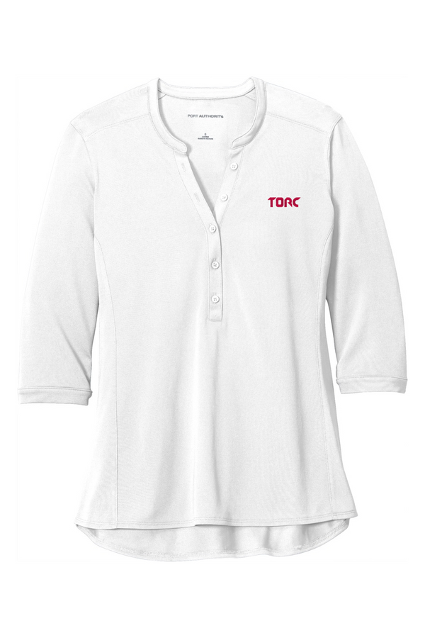 Torc: LADIES Pique Performance Henley