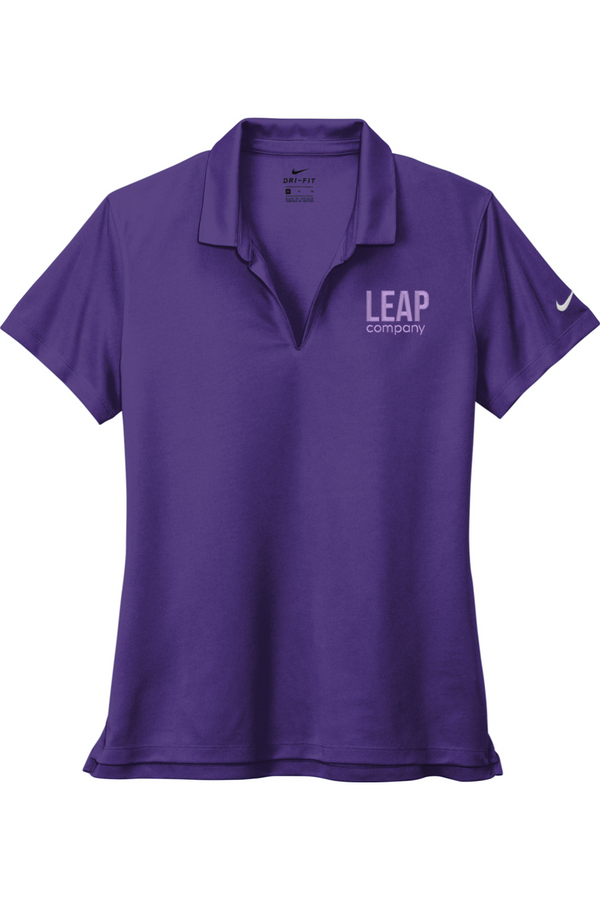 Leap: Nike Ladies Dri-FIT Micro Pique Polo