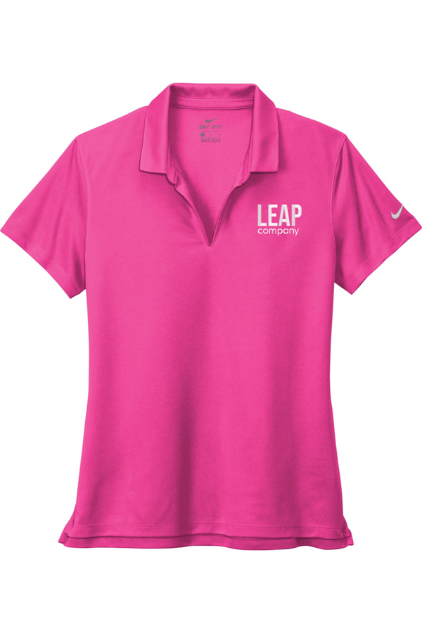 Leap: Nike Ladies Dri-FIT Micro Pique Polo