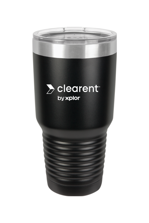 Clearent: 30oz Stainless Steel Tumbler