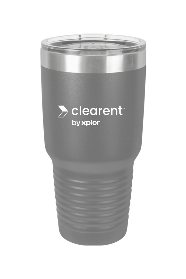 Clearent: 30oz Stainless Steel Tumbler