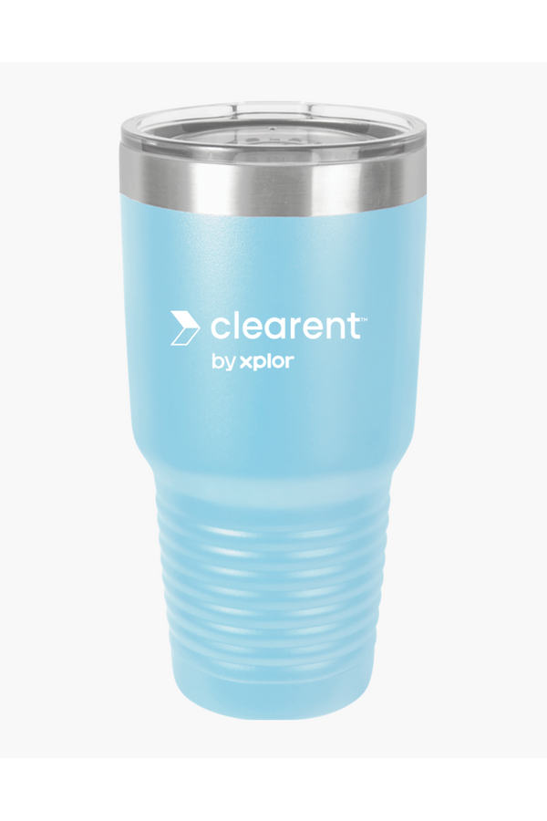 Clearent: 30oz Stainless Steel Tumbler