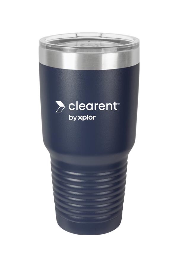 Clearent: 30oz Stainless Steel Tumbler