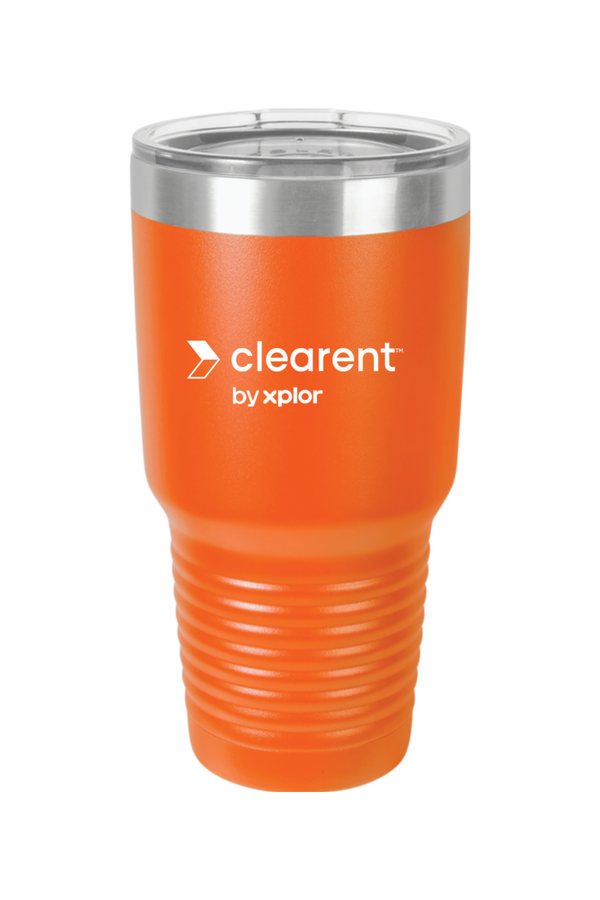 Clearent: 30oz Stainless Steel Tumbler