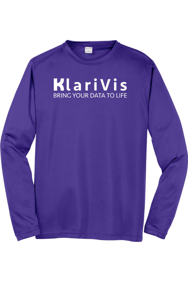 KlariVis: ADULT Long Sleeve Performance Tee