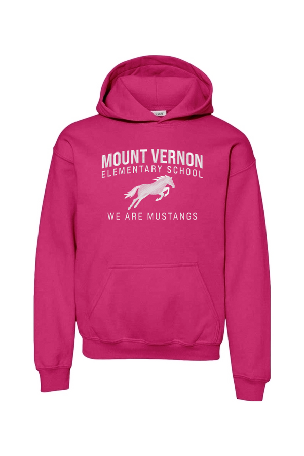 MVES: YOUTH Heavy Hooded Sweatshirt (FullFront Embroidery)