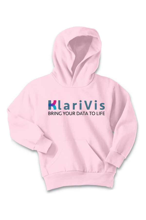 KlariVis: YOUTH Fleece Pullover Hooded Sweatshirt