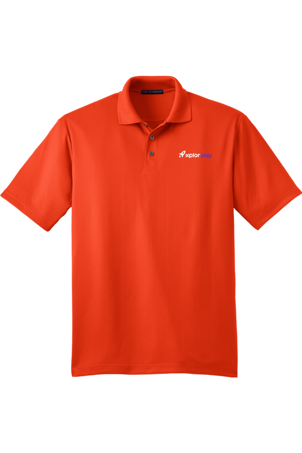 Xplor Pay: ADULT Fine Jacquard Performance Polo (Embroidered)