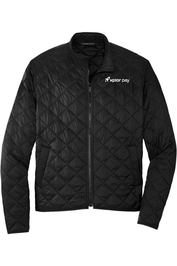 XplorPay: ADULT Quilted Full-Zip Jacket (Embroidered)