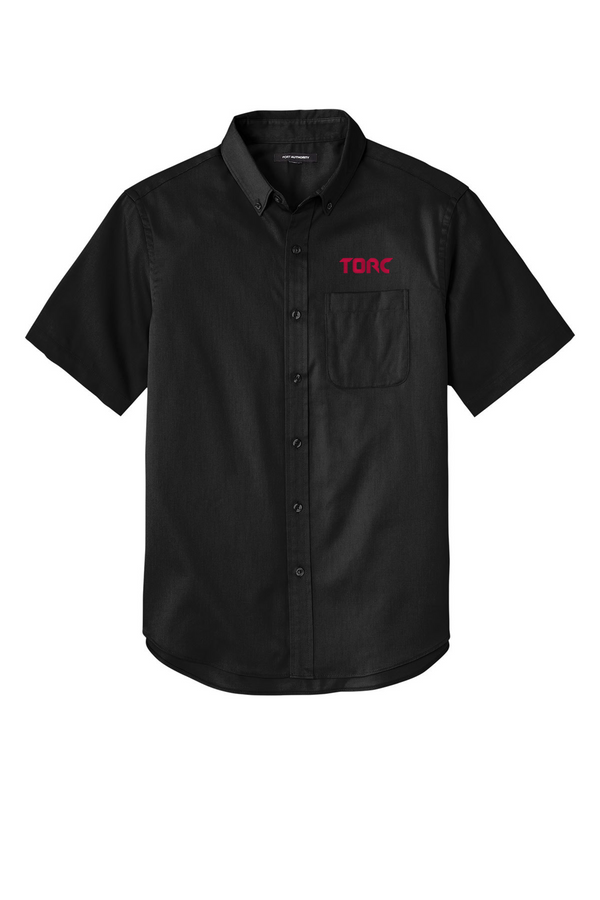 Torc: ADULT Short Sleeve SuperPro React Twill Shirt