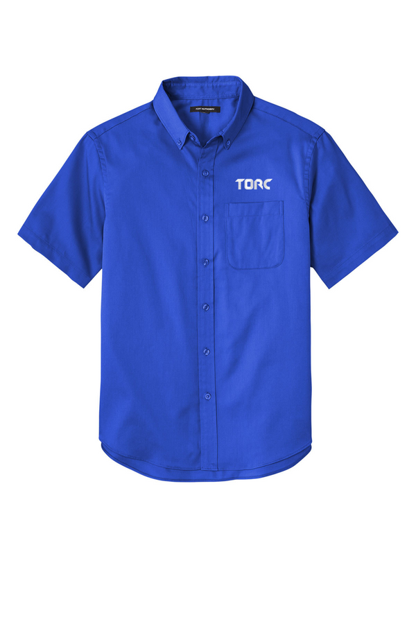 Torc: ADULT Short Sleeve SuperPro React Twill Shirt