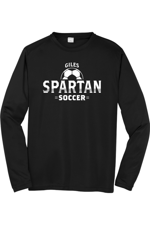 Spartan Soccer: Long Sleeve Performance T-shirt