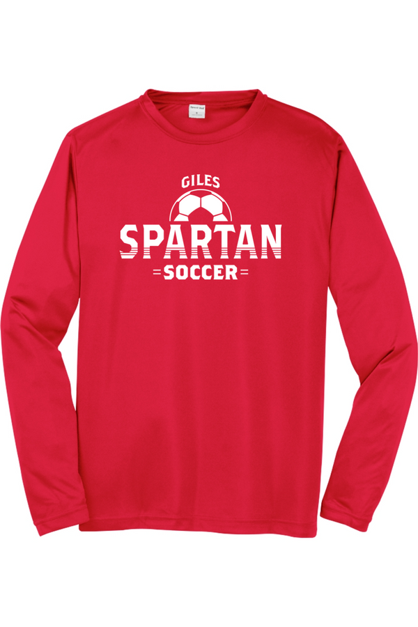 Spartan Soccer: Long Sleeve Performance T-shirt