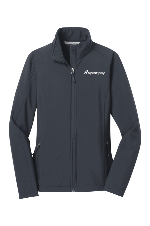 Xplor Pay: LADIES Classic Soft Shell Jacket (Embroidered)