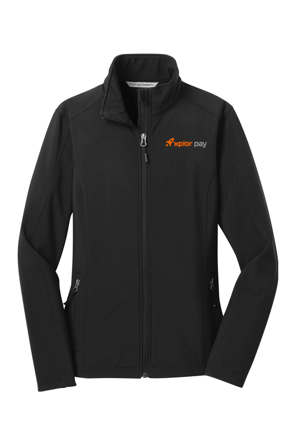Xplor Pay: LADIES Classic Soft Shell Jacket (Embroidered)