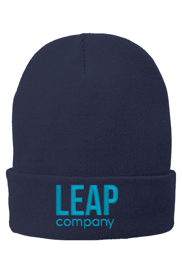 Leap: Fleece-Lined Knit Cap