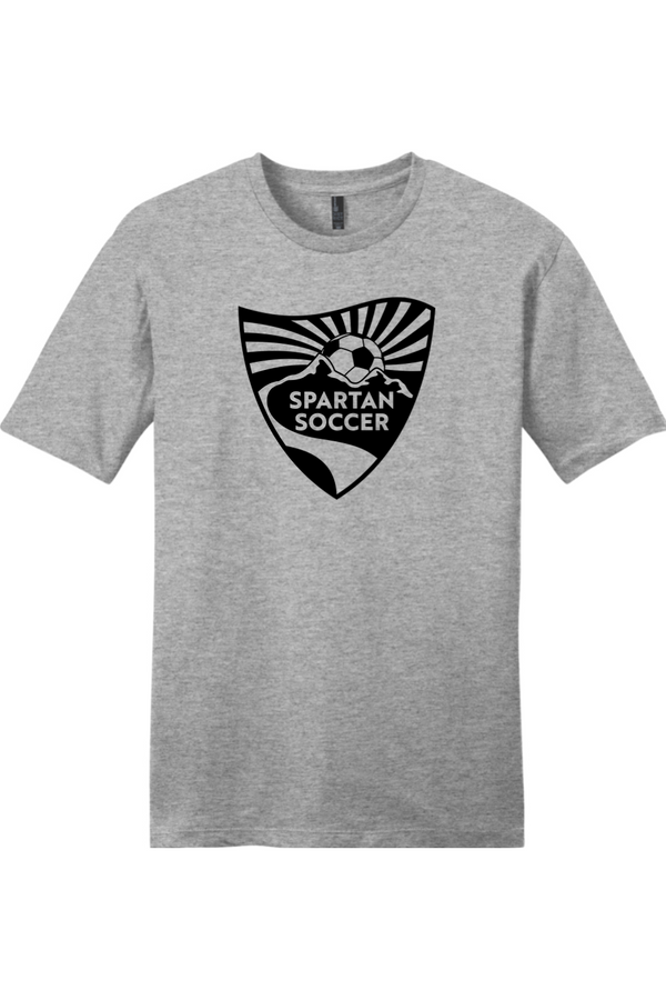 Spartan Soccer: ADULT Heather Blend Ringspun Tee