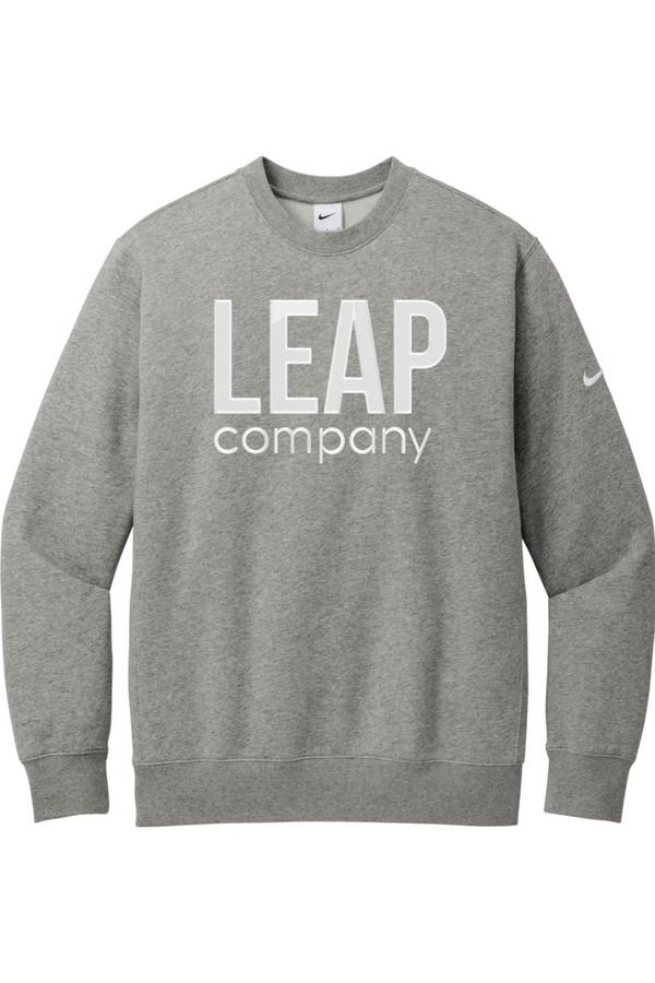 Leap: Nike ADULT Club Fleece Sleeve Swoosh Crew