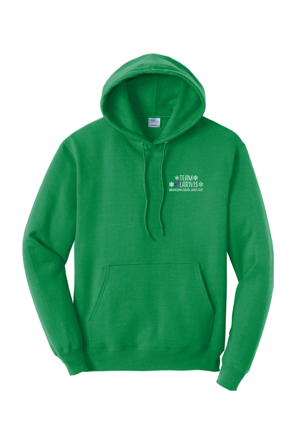KlariVis Holiday: ADULT Fleece Pullover Hooded Sweatshirt
