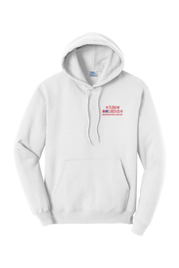 KlariVis Holiday: ADULT Fleece Pullover Hooded Sweatshirt