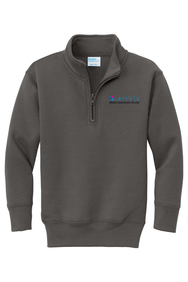 KlariVis: YOUTH Classic Fleece 1/4-Zip Pullover Sweatshirt