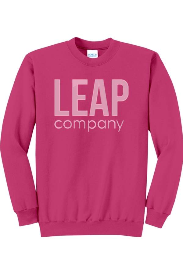 Leap: ADULT Fleece Crewneck Sweatshirt