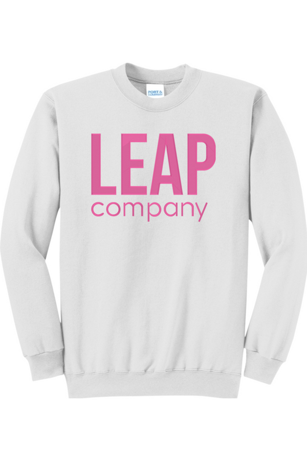 Leap: ADULT Fleece Crewneck Sweatshirt