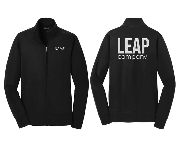 Leap: Embroidered Company Jacket with Custom Name (PRE-ORDER: DISTRIBUTED AT LEAP STUDIO)