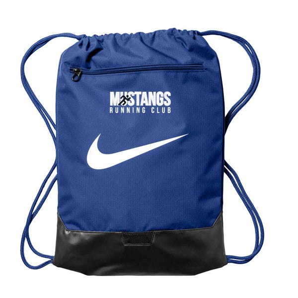 Mustangs Running Club: Nike Embroidered Drawstring Pack